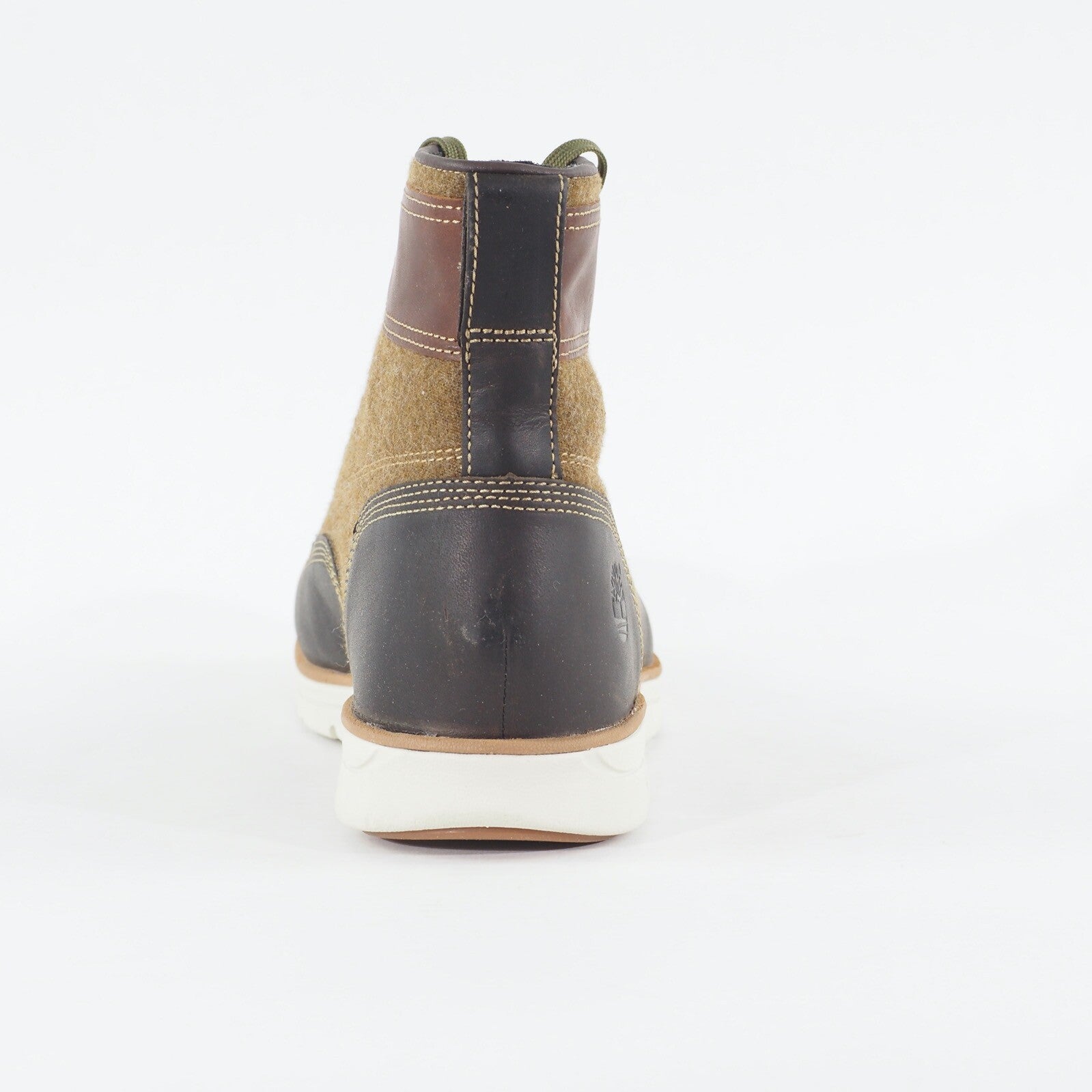 Mens Timberland Bradtreet MM A17JT Brown Leather Casual Walking Lace Up Boots