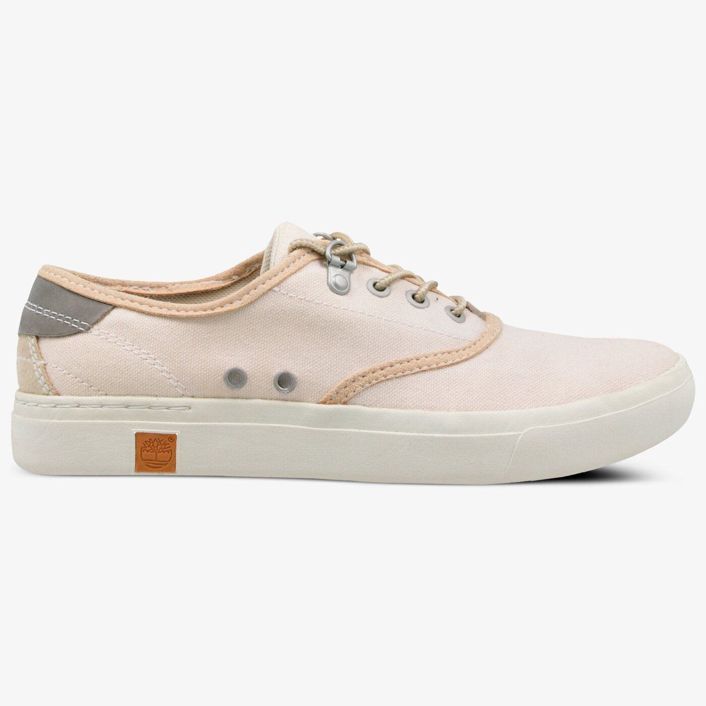 Womens Timberland Amherst Oxford Birch A15PD Lace Up ShoesCanvas Light Trainers