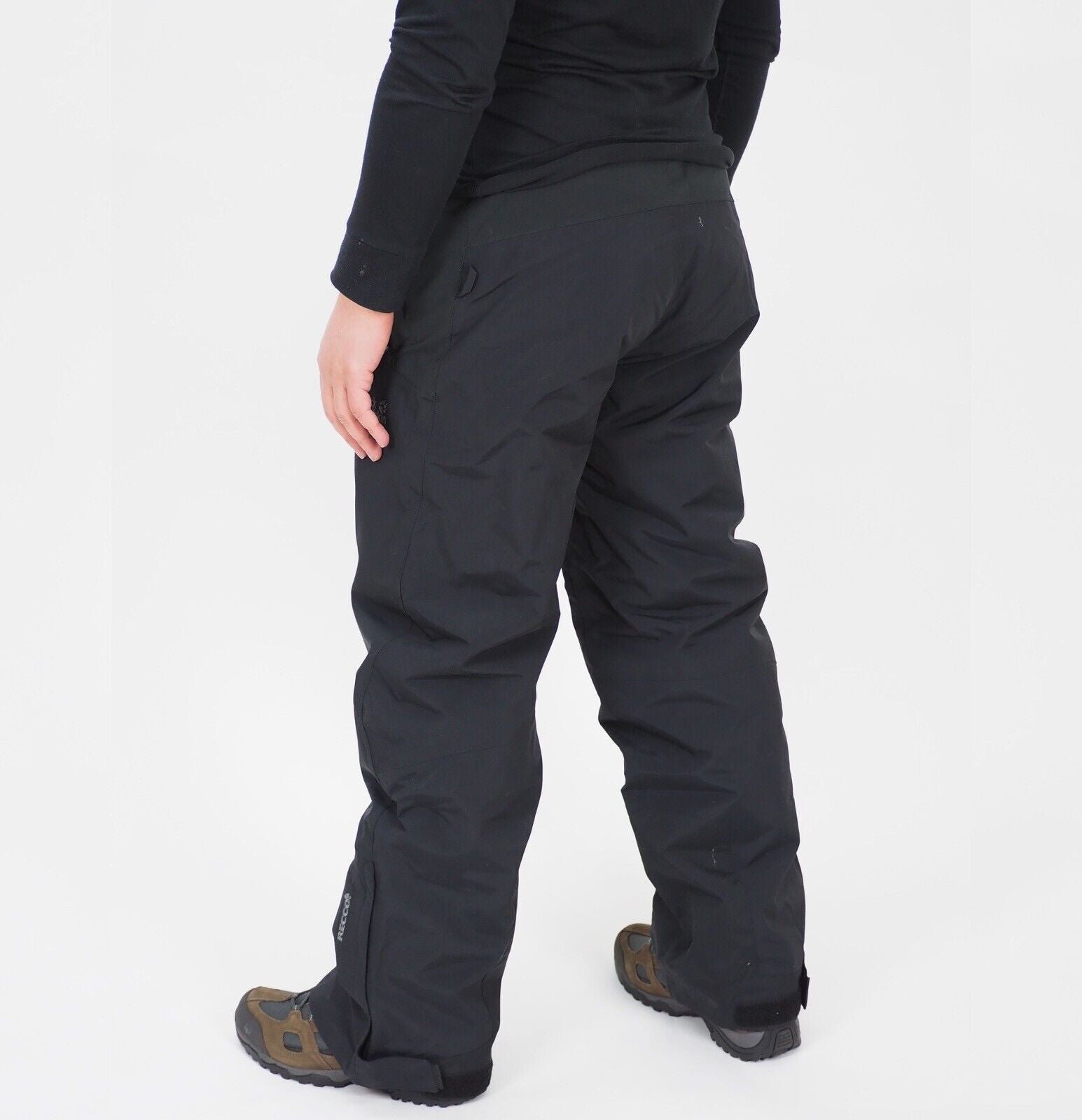 Mens Jack Wolfskin Cromwell 5008041 Black Warm Windproof Skiing Hiking Trousers