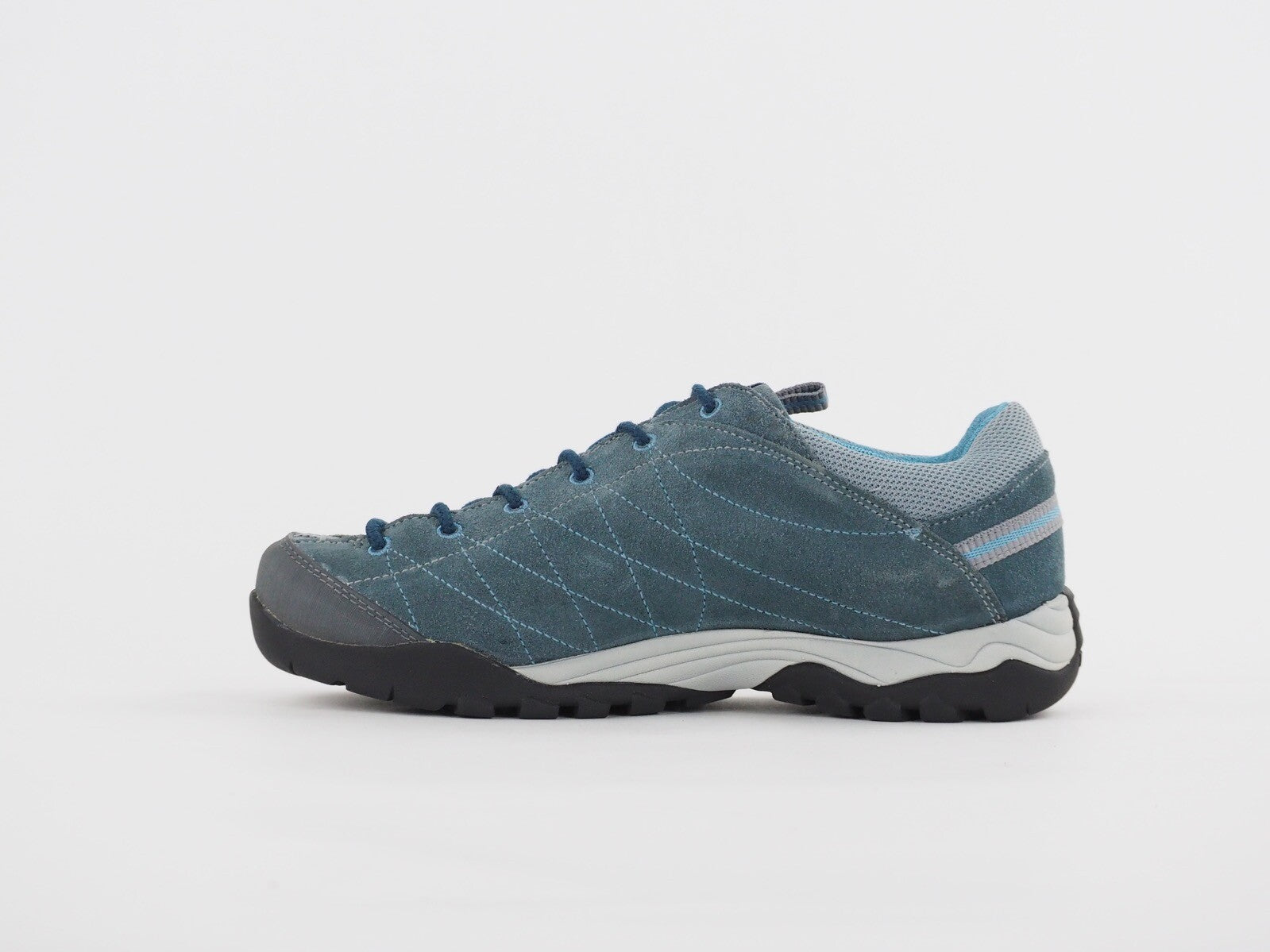 Womens Timberland Carrigan Notch 8368 Blue Leather Suede Waterproof Hiking Boots