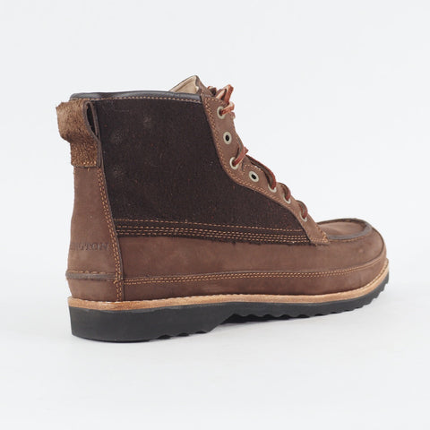 Mens Timberland Abington 7 Eyed 82582 Medium Brown Leather Lace Up Casual Boots
