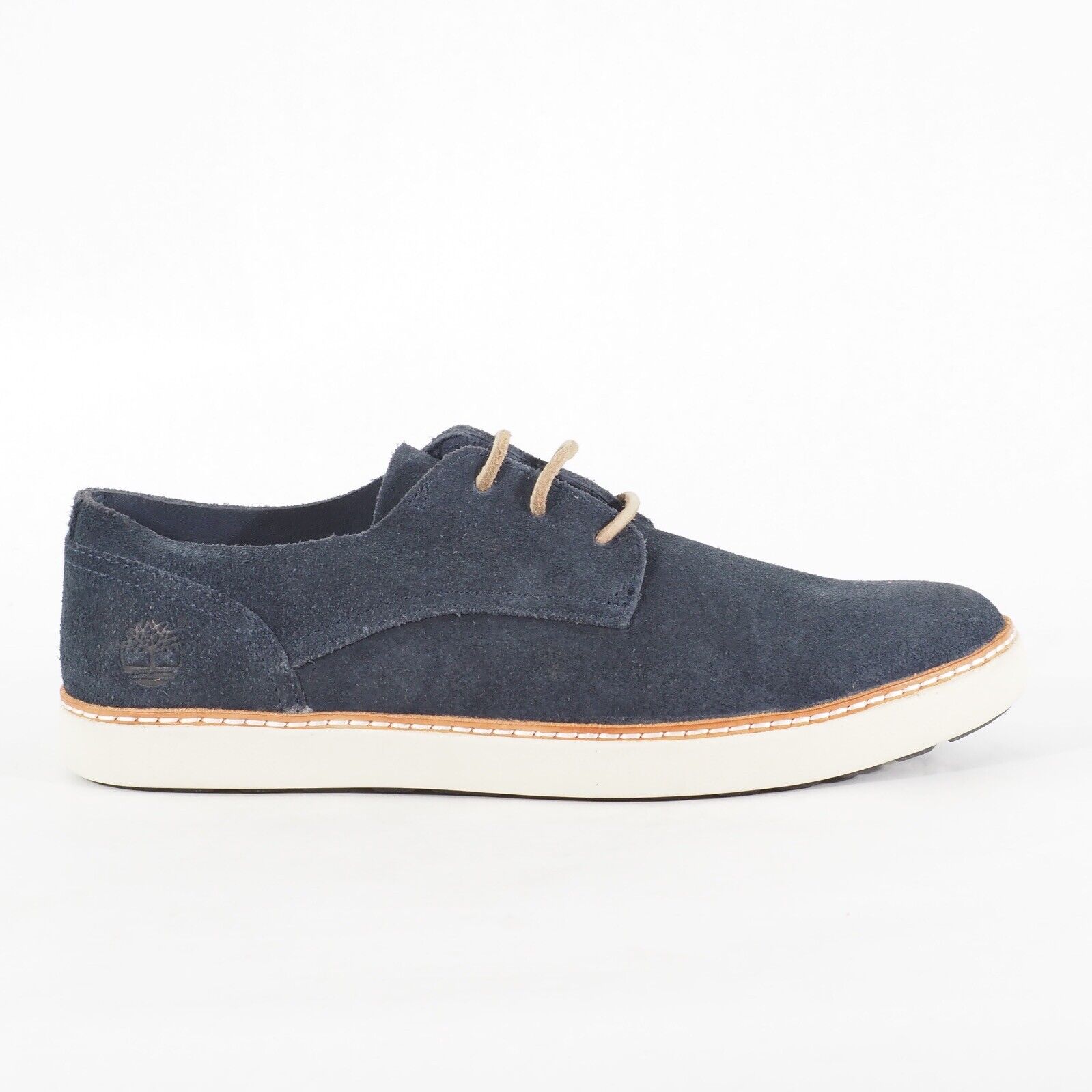 Mens Timberland Plain Toe Oxford 9267B Navy Casual Lace Leather Everyday Shoes
