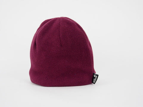 New Jack Wolfskin Kids Front Paw Hat 19424 Dark Berry Warm Hat Beanie