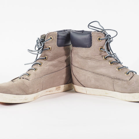 Womens Timberland Earthkeepers Glastnbury 8638A Leather Lace Up Walking Boots