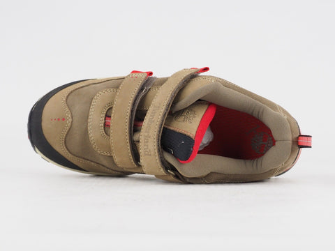 Juniors Timberland Hypetrail 59928 Beige Leather Walking Hiking Waterproof Shoes