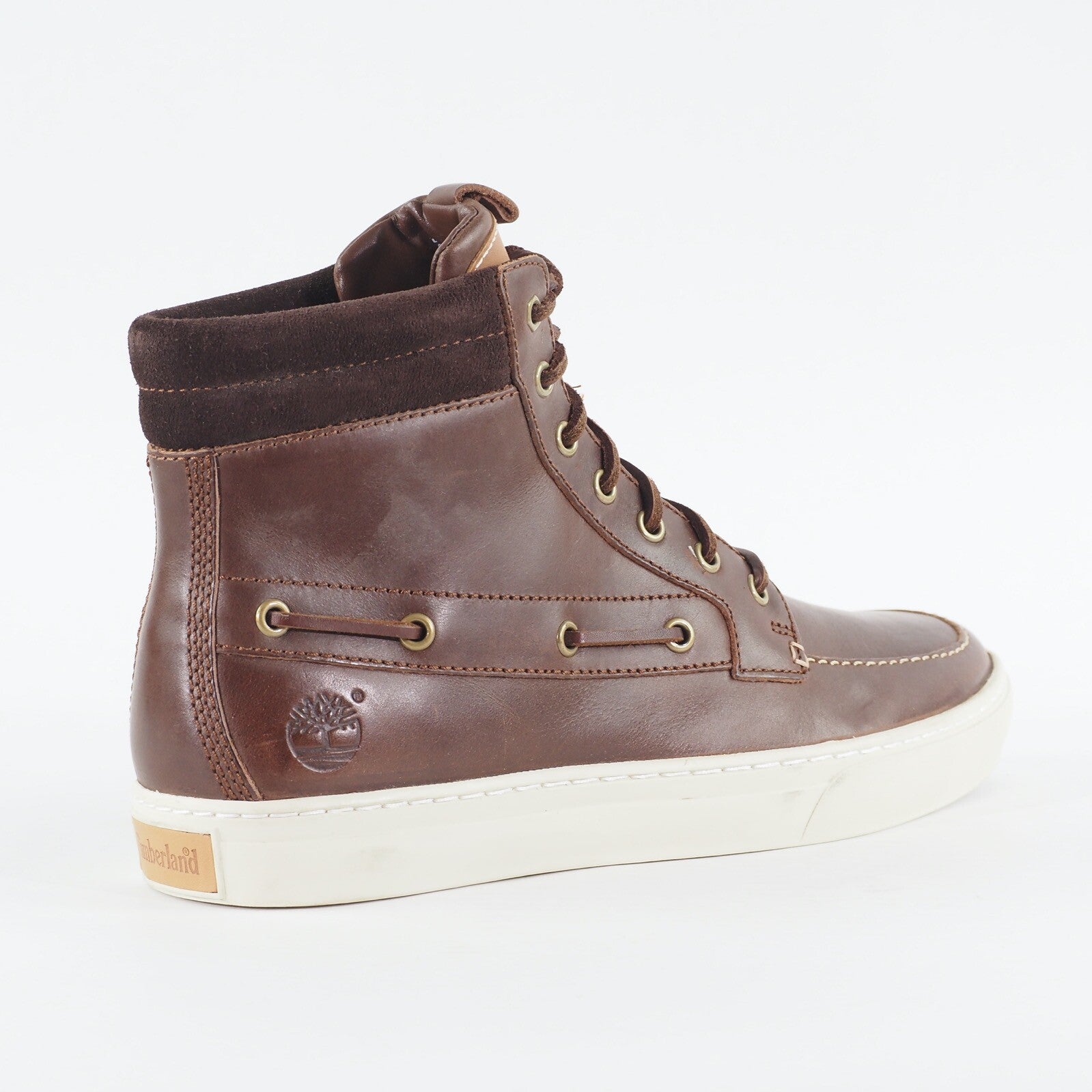 Mens Timberland Adventure Cupsol A15FB Dark Brown Lace Up Leather Casual Boots