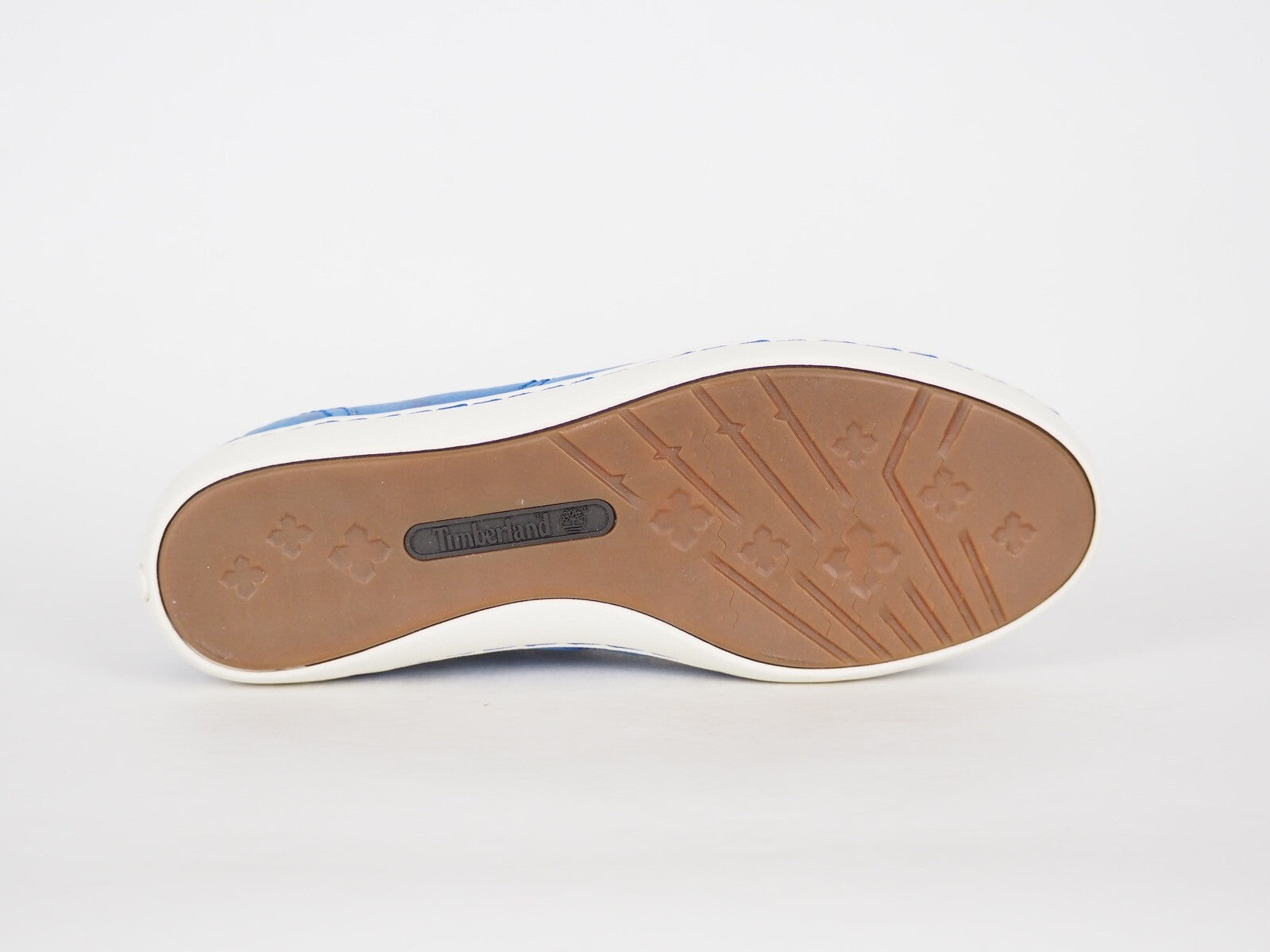 Womens Timberland EK Northprt 8039A Blue Leather Lace Ladies Casual Low Trainers