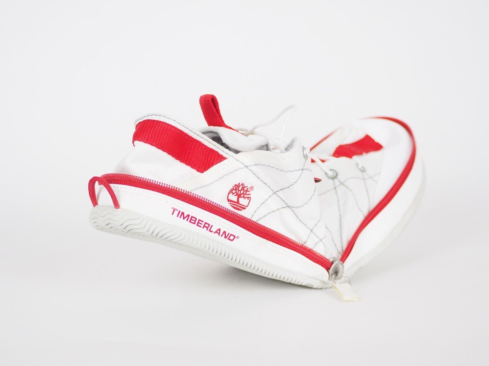 Mens Timberland Radler Trail Camp 75197 Lace Fabric Walking Hiking Folding Shoes