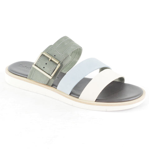 Womens Timberland Adley Shore Slide A1X7C Leather Casual Walking Summer Slippers