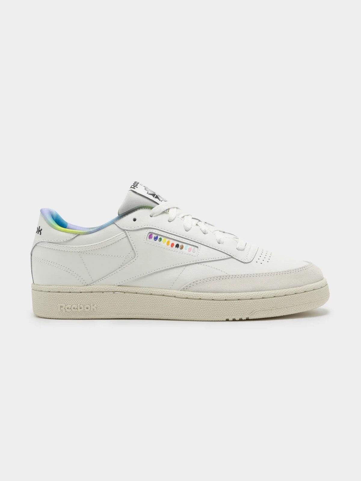 Unisex Reebok Club C 85 Leather Cream ID9425 Casual Walking Lace Up Trainers