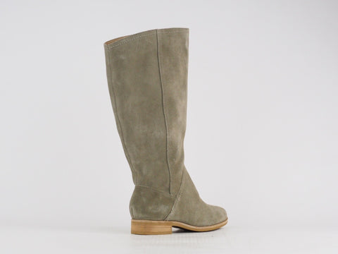 Womens Timberland Rangeley 8124R Light Olive Leather Casual Pull On Tall Boots