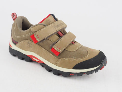 Juniors Timberland Hypetrail 59928 Beige Leather Walking Hiking Waterproof Shoes