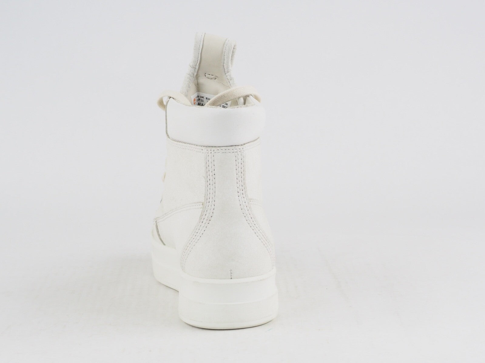 Womens Timberland Mayliss 6 In A1AJS White Leather Casual Trainers Chukka Boots