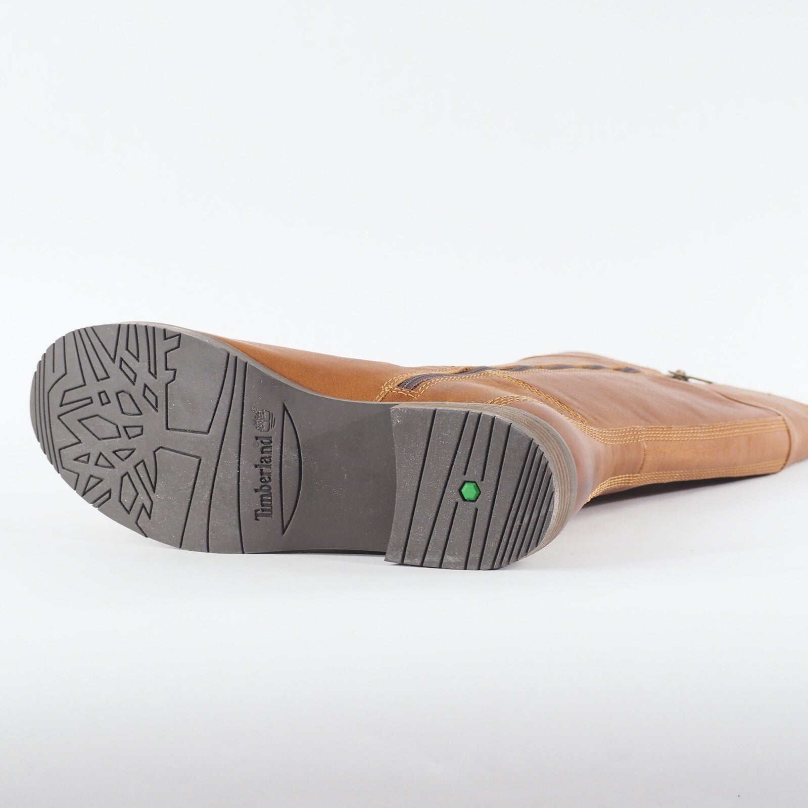 Womens Timberland Venice Park Tall A1IZ7 Tan Leather Zip Up Casual High Boots