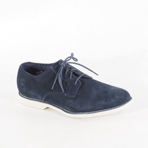 Mens Timberland Stormbuck Lite V 9021B Navy Leather Formal Lace Up Walking Shoes