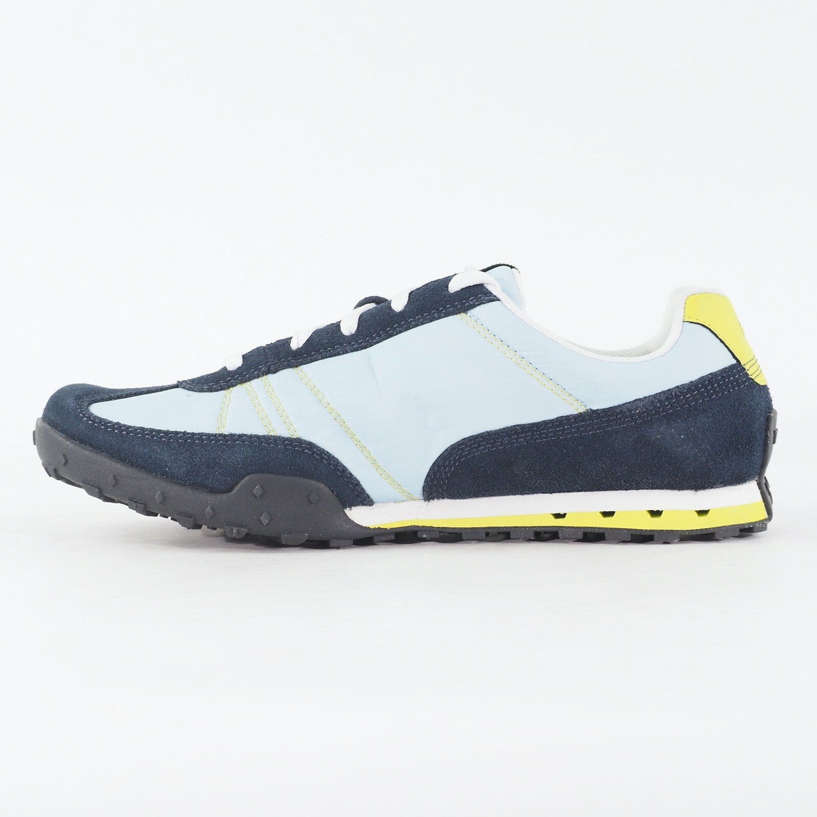 Womens Timberland Greeley 5700A Light Blue / Navy Leather / Fabric Low Trainers