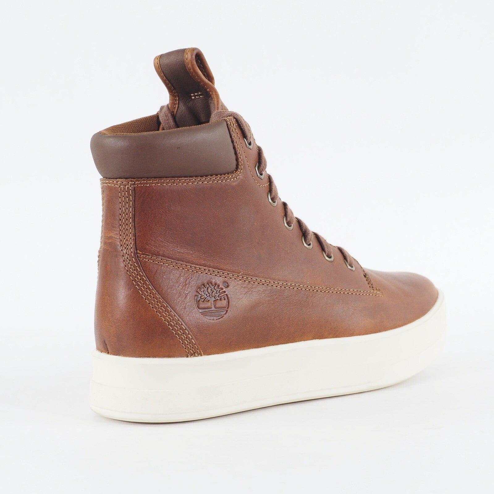 Womens Timberland Mayliss 6 Inch A19VF Brown Leather Lace Up Casual Boots