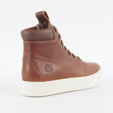 Womens Timberland Mayliss 6 Inch A19VF Brown Leather Lace Up Casual Boots