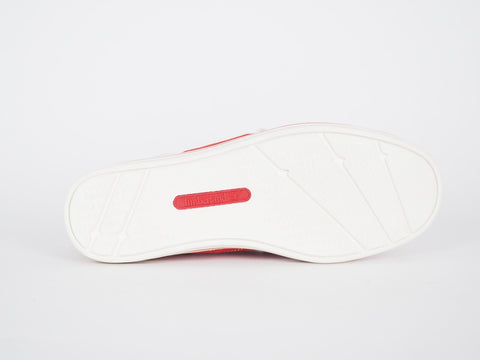 Junior Boys Timberland 7292R Red Suede 1 Eye Deck Boat Shoes