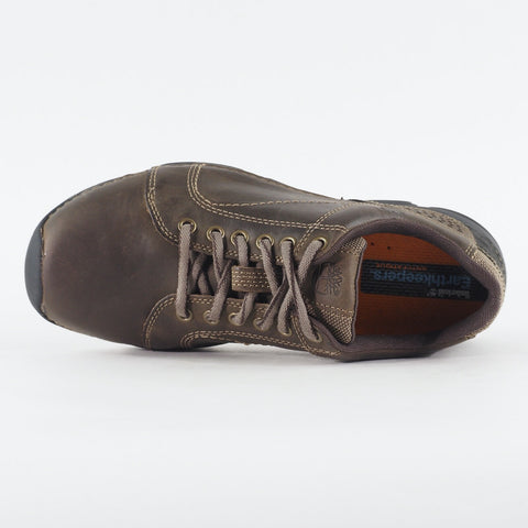 Mens Timberland EK FC Lite Oxford 5425R Dark Olive Leather Lace Up Casual Shoes