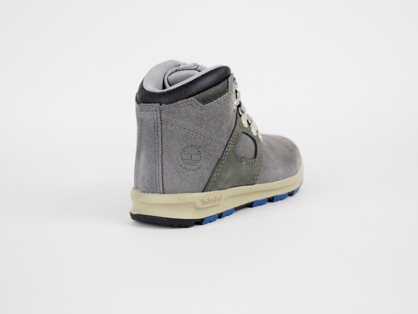 Infants Timberland GT Scramble A1AQ1 Graphite Leather Hiker Baby Hiking Shoes