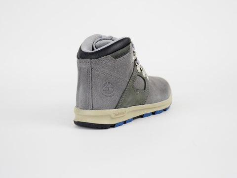 Infants Timberland GT Scramble A1AQ1 Graphite Leather Hiker Baby Hiking Shoes