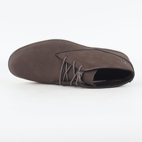 Mens Timberland Bradstreet A26ZX Chukka Brown Leather Lace Up Light Boots 