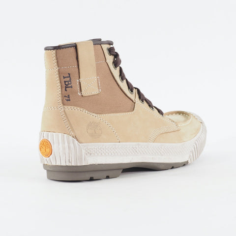 Mens Timberland Hookset 74193 Tan Beige Leather Lace Up Casual Walking Boots