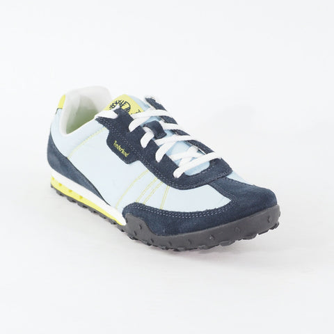Womens Timberland Greeley 5700A Light Blue / Navy Leather / Fabric Low Trainers