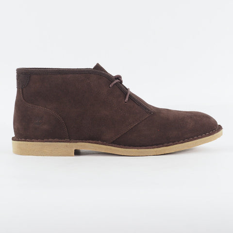 Mens Timberland Brasstown Chukka 5505A Dark Brown Leather Lace Up Casual Boots
