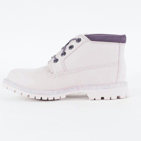 Womens Timberland Nellie Waterproof A1WCS Purple Leather Casual Chukka Boots
