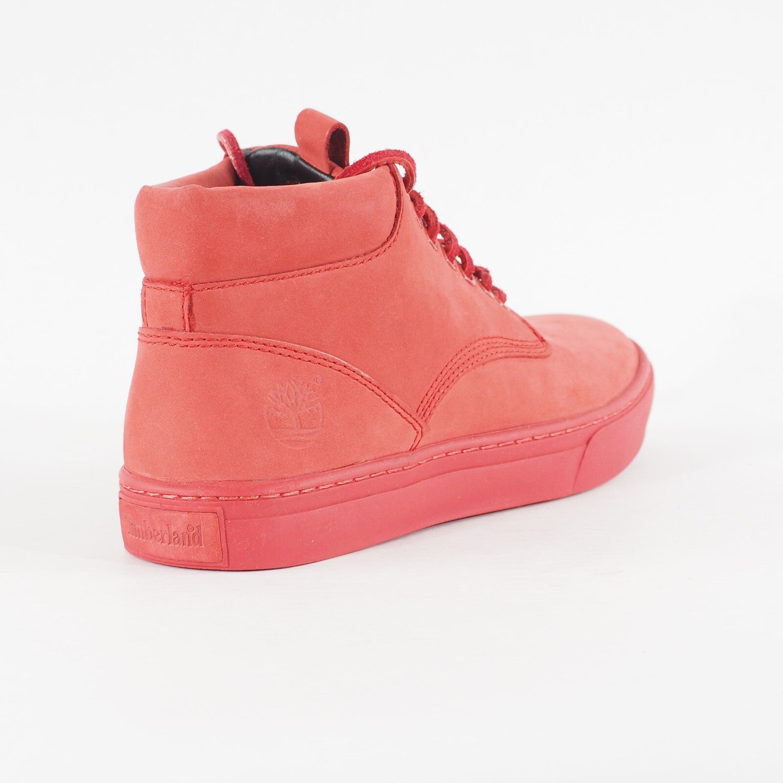 Mens Timberland Adventure Cupsol A178Q Red Leather Lace Up Chukka Casual Shoes