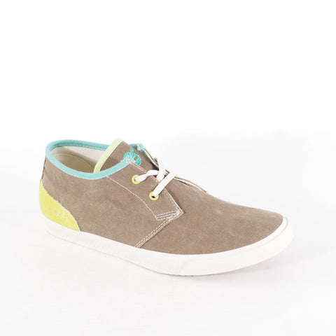 Mens Timberland Ek Hookset Camp 9117B Trainers Canvas Lace Up Casual Shoes