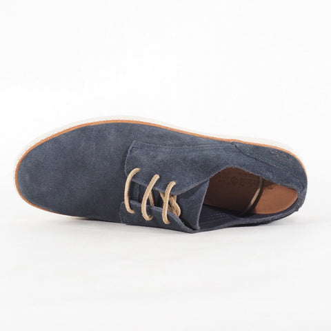 Mens Timberland Plain Toe Oxford 9267B Navy Casual Lace Leather Everyday Shoes