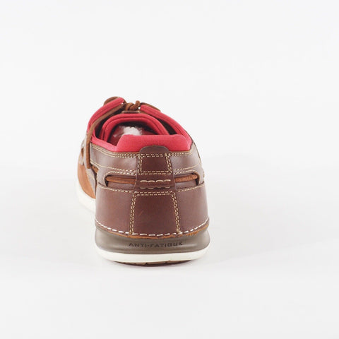 Mens Timberland Earthkeepers 2 Eye 5463A Tan Leather Lace Up Casual Boat Shoes