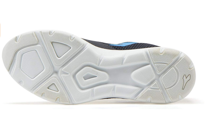 Womens Diadora X Run Light 101.172963 C4811 Blue Lace Up Running Trainers