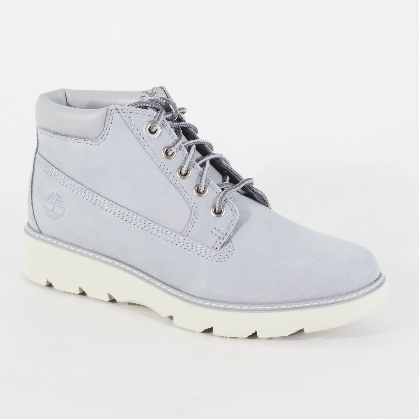 Womens Timberland Keeley Field Chukka A1YF8 Blue Leather Lace Up Walking Boots