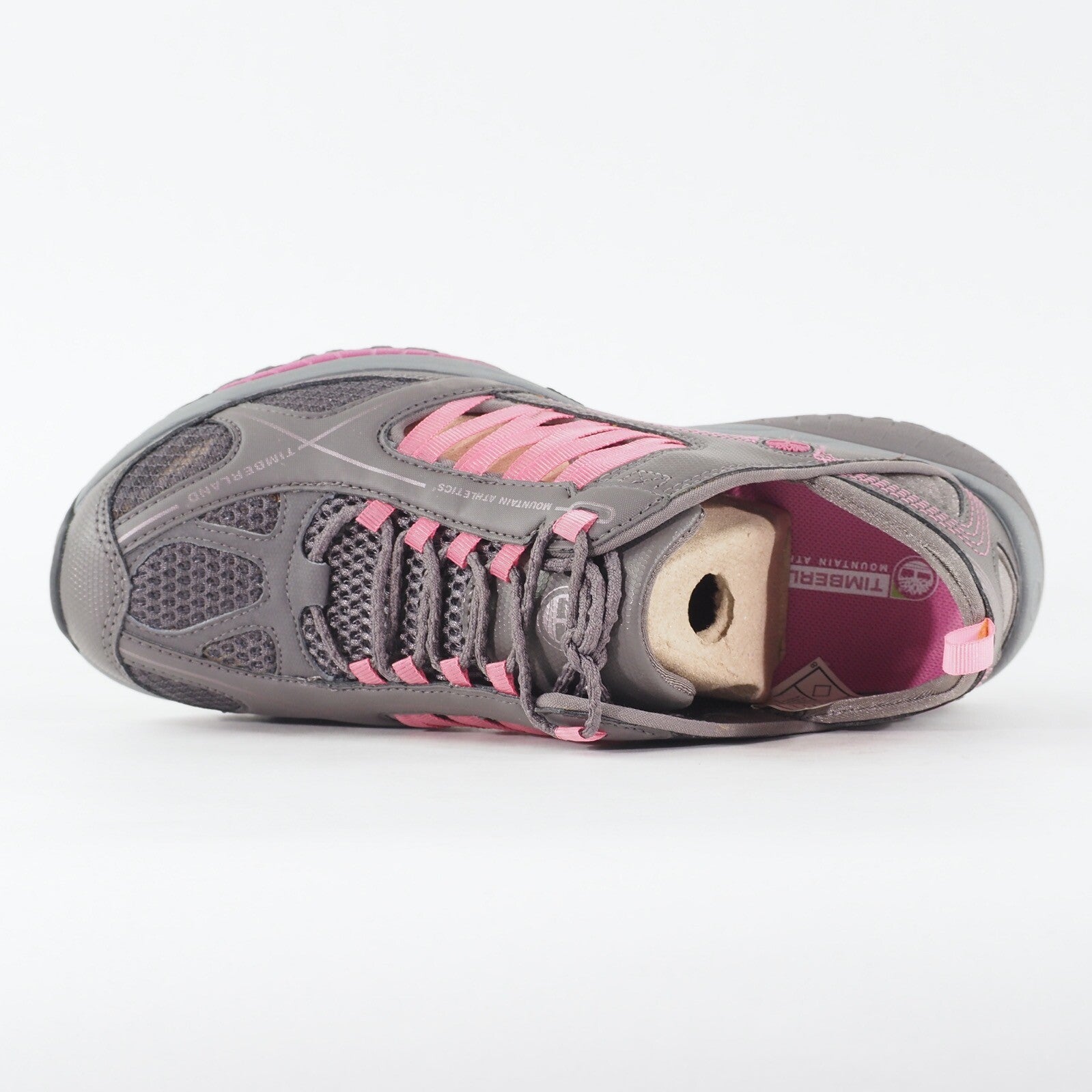 Womens Timberland All Mountain Inferno Run Off 88636 Grey Mesh Lace Up Trainers