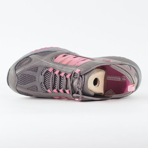 Womens Timberland All Mountain Inferno Run Off 88636 Grey Mesh Lace Up Trainers