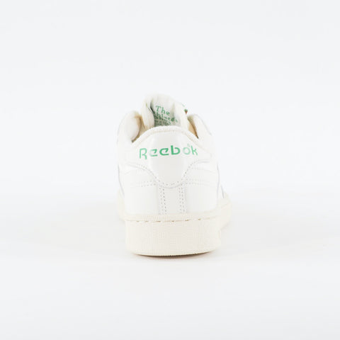 Mens Reebok Club C 85 Vintage DV6434 Chalk White Leather Casual Lace Up Trainers