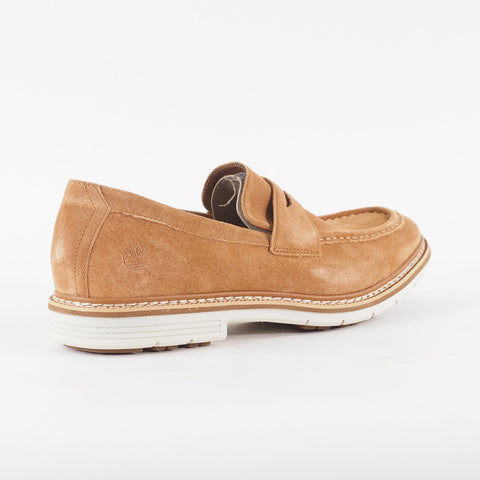 Mens Timberland Naples Trail Penny Loafer A1LGL Brown Slip On Casual Shoes