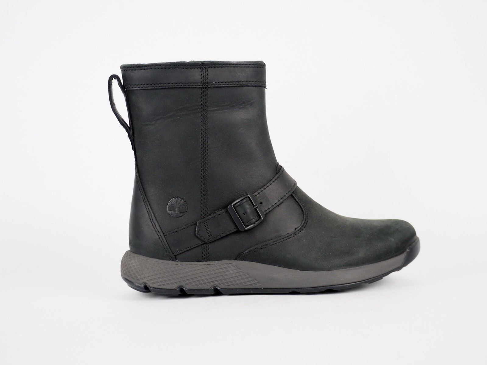 Juniors Timberland Earthkeepers A1VMM Black Leather Casual Juniors Winter Boots