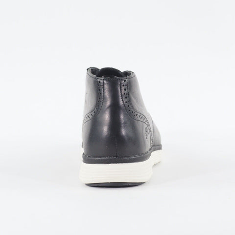 Mens Timberland Franklin Park Chukka A1L7H Black Leather Lace Up Casual Shoes