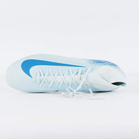 Mens Nike Zoom Mercurial Superfly 10 Academy Blue Moulded Studs Football Boots