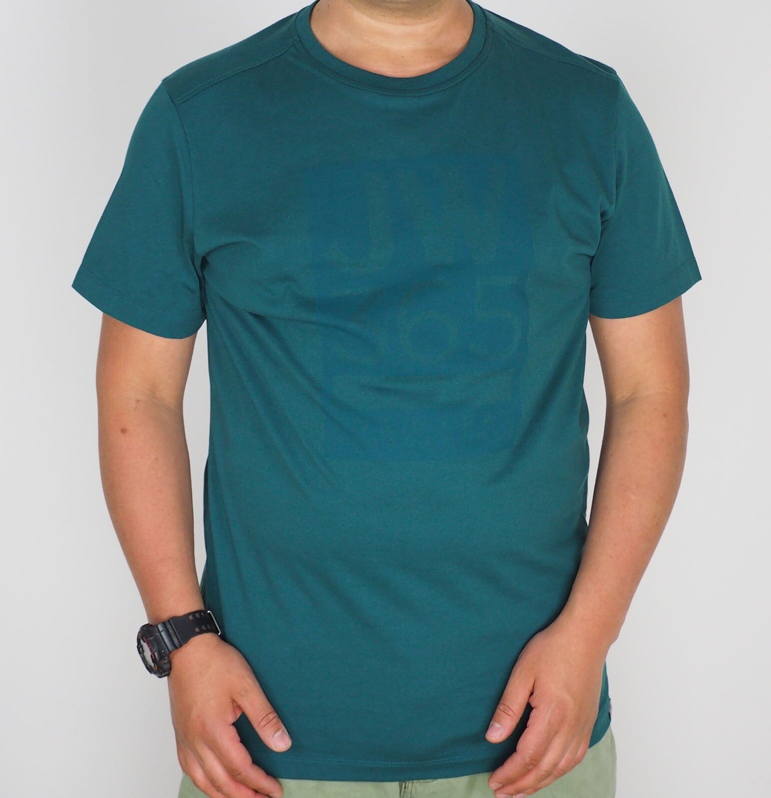 Mens Jack Wolfskin 365 1806621 Atlantic Deep Short Sleeve Light Casual T Shirt