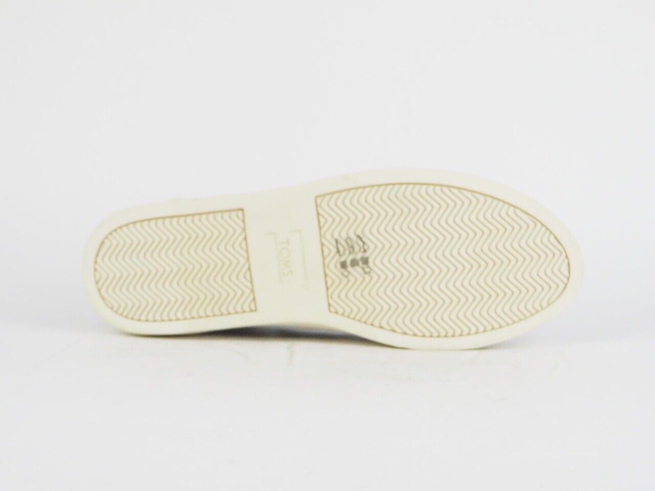 Mens Toms Paxton Tarmac Olive Canvas Flats Slip On Out Door Trainers Uk 7.5