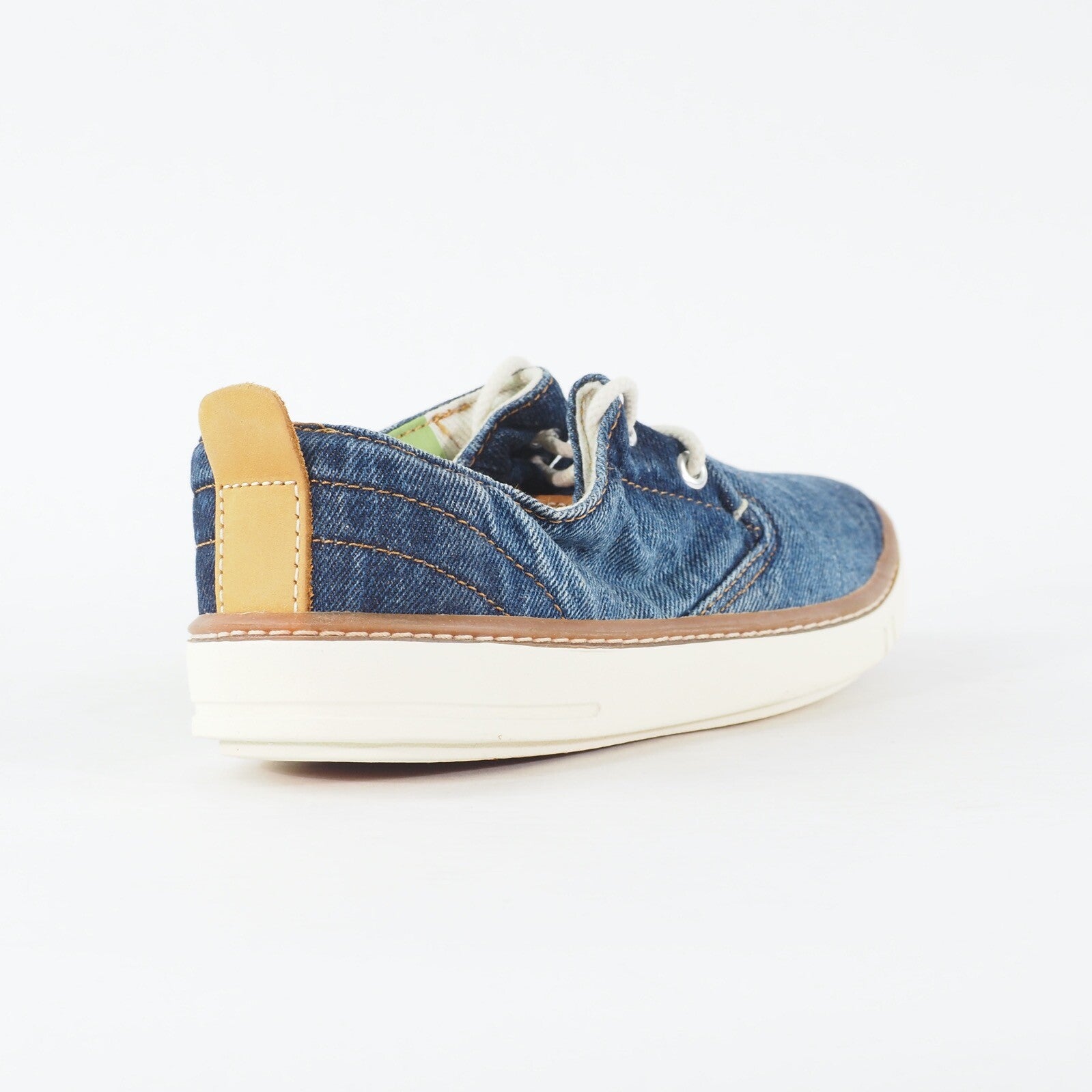 Womens Timberland Hookset Ox 8422B Dark Blue Denim Lace Up Casual Everyday Shoes