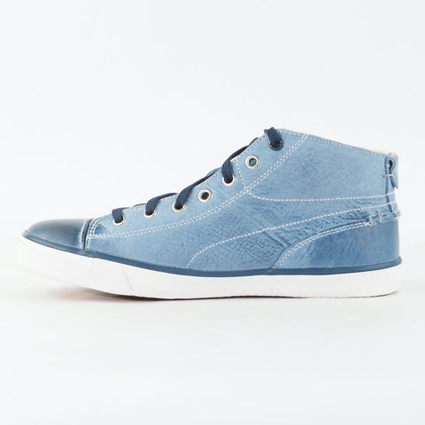 Mens Timberland EK Hookcamp 5265A Light Blue Leather Lace High Top Casual Shoes