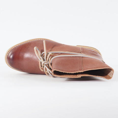 Womens Timberland Savnhil Ankle 8410B Medium Brown Leather Lace Up Casual Boots