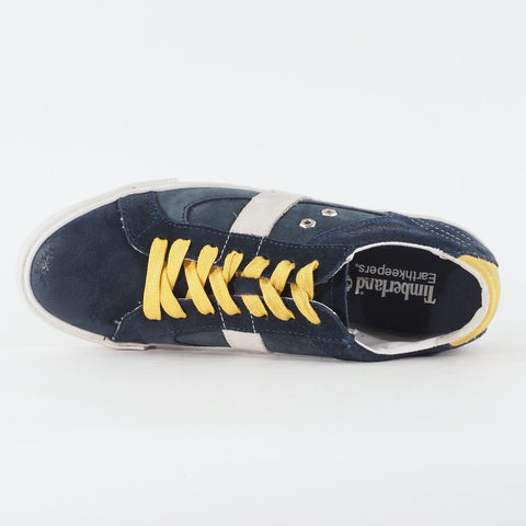 Mens Timberland EK Glastenbury Ox 9611A Navy Leather Lace Walking Casual Trainer